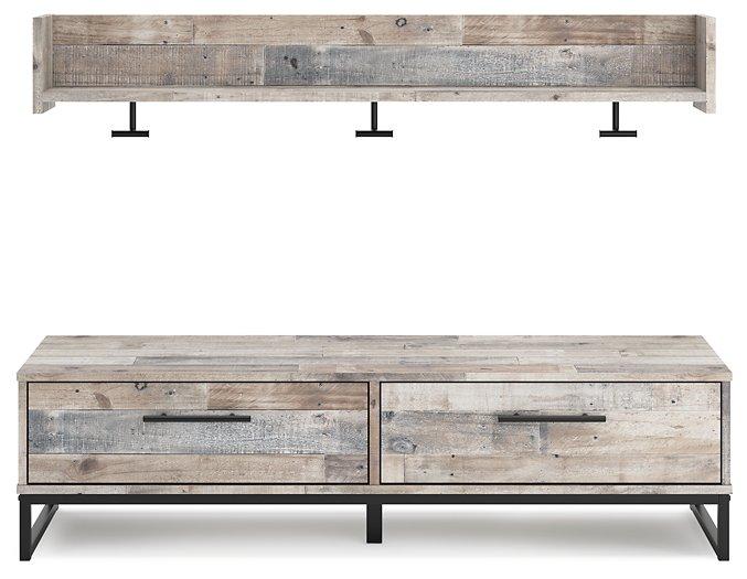 Neilsville Bench with Coat Rack - Premium Coat Rack from Ashley Furniture - Just $211.43! Shop now at Furniture Wholesale Plus  We are the best furniture store in Nashville, Hendersonville, Goodlettsville, Madison, Antioch, Mount Juliet, Lebanon, Gallatin, Springfield, Murfreesboro, Franklin, Brentwood