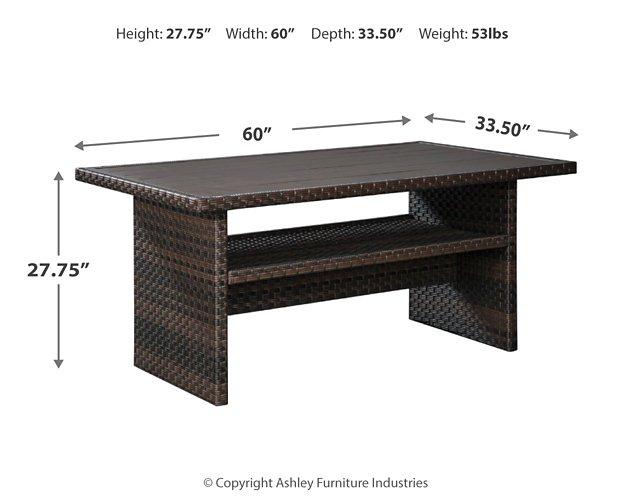 Easy Isle Multi-Use Table - Premium Outdoor Dining Table from Ashley Furniture - Just $462.75! Shop now at Furniture Wholesale Plus  We are the best furniture store in Nashville, Hendersonville, Goodlettsville, Madison, Antioch, Mount Juliet, Lebanon, Gallatin, Springfield, Murfreesboro, Franklin, Brentwood