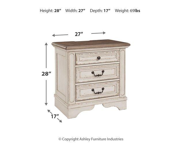 Realyn Nightstand - Premium Nightstand from Ashley Furniture - Just $227.26! Shop now at Furniture Wholesale Plus  We are the best furniture store in Nashville, Hendersonville, Goodlettsville, Madison, Antioch, Mount Juliet, Lebanon, Gallatin, Springfield, Murfreesboro, Franklin, Brentwood