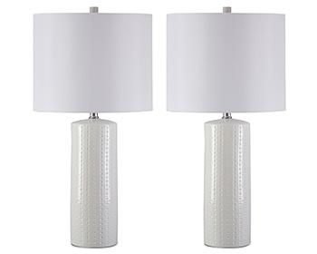 Steuben Table Lamp (Set of 2) - Premium Table Lamp Pair from Ashley Furniture - Just $116.73! Shop now at Furniture Wholesale Plus  We are the best furniture store in Nashville, Hendersonville, Goodlettsville, Madison, Antioch, Mount Juliet, Lebanon, Gallatin, Springfield, Murfreesboro, Franklin, Brentwood