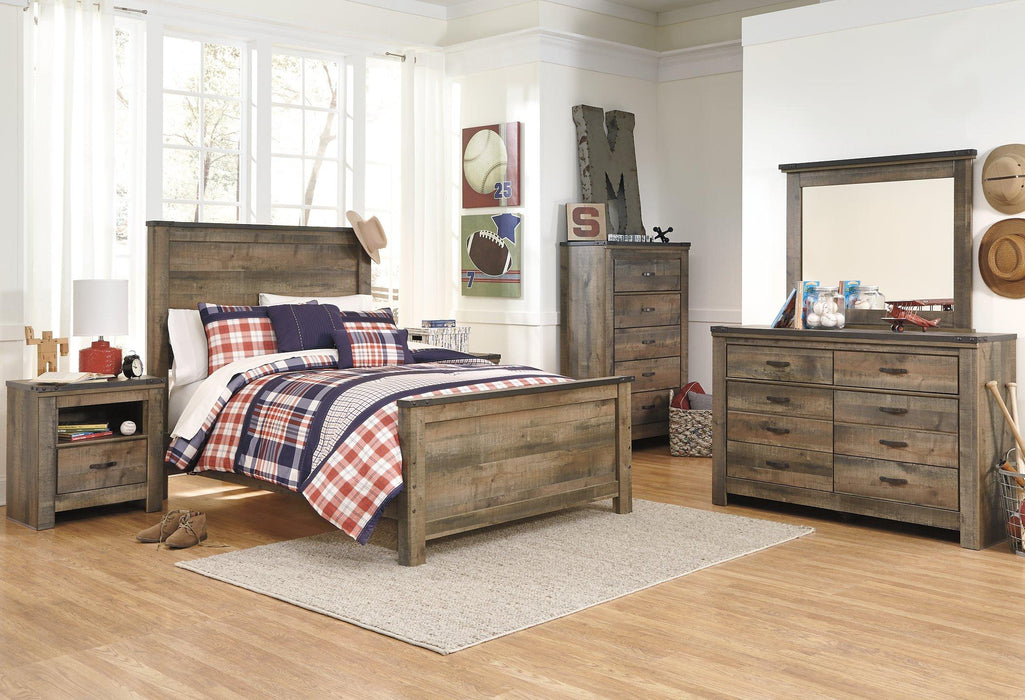 Trinell Bed with 1 Large Storage Drawer - Premium Bed from Ashley Furniture - Just $583.26! Shop now at Furniture Wholesale Plus  We are the best furniture store in Nashville, Hendersonville, Goodlettsville, Madison, Antioch, Mount Juliet, Lebanon, Gallatin, Springfield, Murfreesboro, Franklin, Brentwood