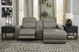 Correze Power Reclining Sectional with Chaise - Premium Sectional from Ashley Furniture - Just $3146.07! Shop now at Furniture Wholesale Plus  We are the best furniture store in Nashville, Hendersonville, Goodlettsville, Madison, Antioch, Mount Juliet, Lebanon, Gallatin, Springfield, Murfreesboro, Franklin, Brentwood