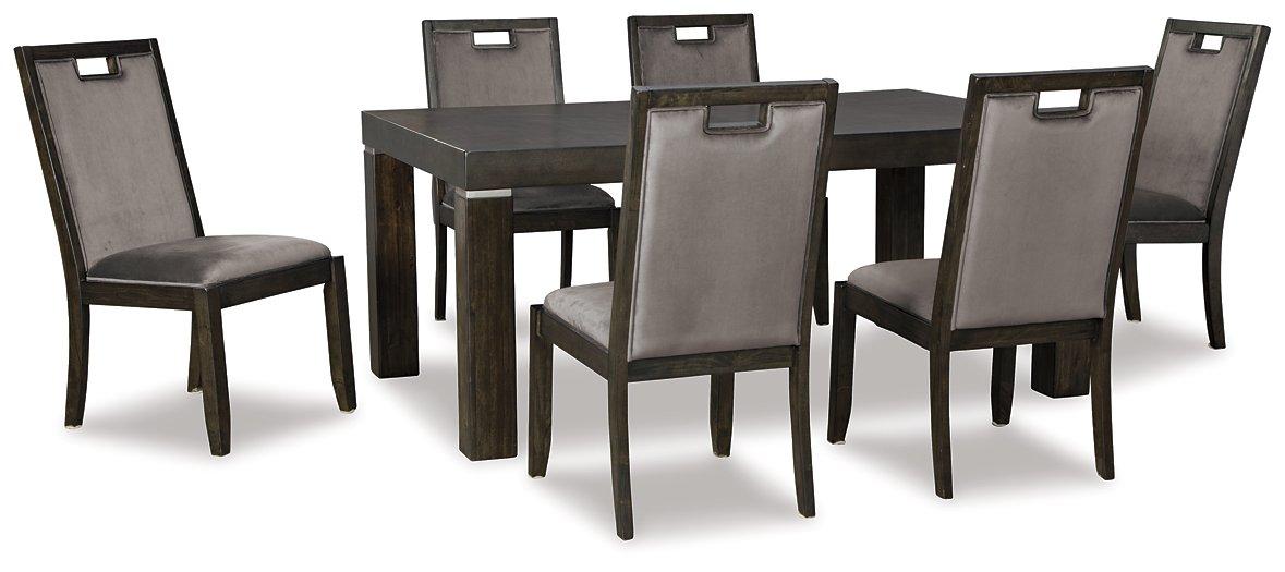 Hyndell Dining Room Set - Premium Dining Room Set from Ashley Furniture - Just $1055.84! Shop now at Furniture Wholesale Plus  We are the best furniture store in Nashville, Hendersonville, Goodlettsville, Madison, Antioch, Mount Juliet, Lebanon, Gallatin, Springfield, Murfreesboro, Franklin, Brentwood