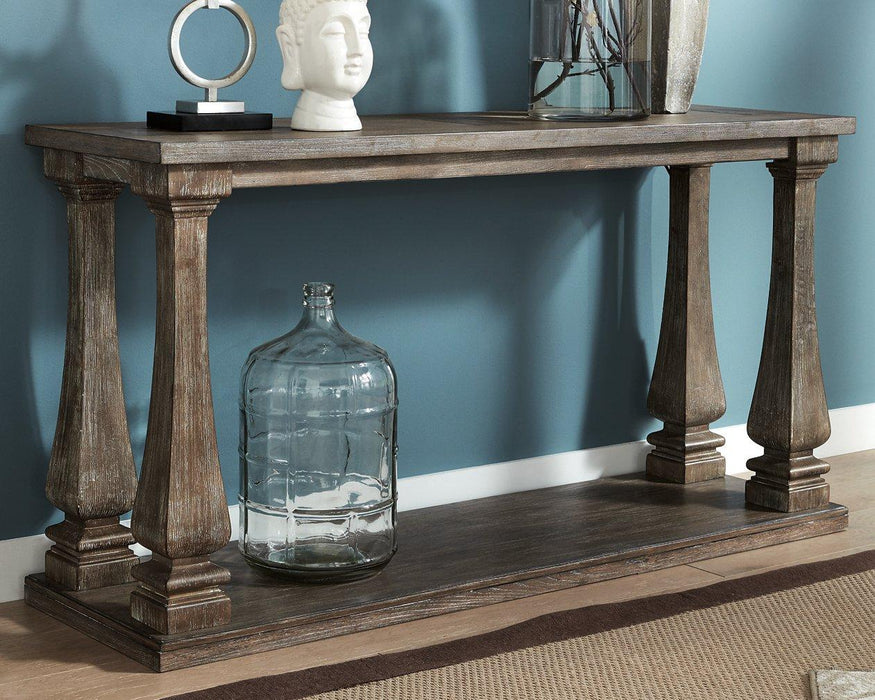 Johnelle Sofa Table - Premium Sofa Table from Ashley Furniture - Just $370.95! Shop now at Furniture Wholesale Plus  We are the best furniture store in Nashville, Hendersonville, Goodlettsville, Madison, Antioch, Mount Juliet, Lebanon, Gallatin, Springfield, Murfreesboro, Franklin, Brentwood