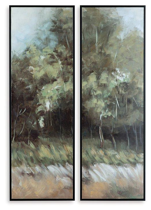 Dansot Wall Art (Set of 2) - Premium Wall Art from Ashley Furniture - Just $129.20! Shop now at Furniture Wholesale Plus  We are the best furniture store in Nashville, Hendersonville, Goodlettsville, Madison, Antioch, Mount Juliet, Lebanon, Gallatin, Springfield, Murfreesboro, Franklin, Brentwood