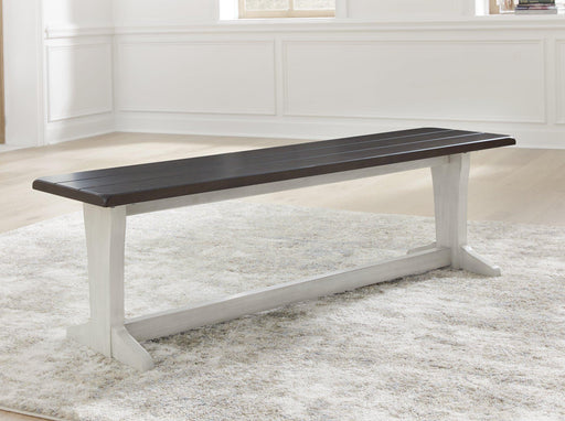 Darborn 62" Dining Bench - Premium Bench from Ashley Furniture - Just $164.91! Shop now at Furniture Wholesale Plus  We are the best furniture store in Nashville, Hendersonville, Goodlettsville, Madison, Antioch, Mount Juliet, Lebanon, Gallatin, Springfield, Murfreesboro, Franklin, Brentwood