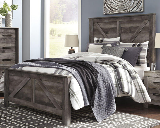 Wynnlow Crossbuck Bed - Premium Bed from Ashley Furniture - Just $243.35! Shop now at Furniture Wholesale Plus  We are the best furniture store in Nashville, Hendersonville, Goodlettsville, Madison, Antioch, Mount Juliet, Lebanon, Gallatin, Springfield, Murfreesboro, Franklin, Brentwood