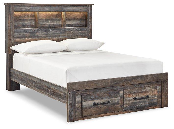 Drystan Bed with 2 Storage Drawers - Premium Bed from Ashley Furniture - Just $466.59! Shop now at Furniture Wholesale Plus  We are the best furniture store in Nashville, Hendersonville, Goodlettsville, Madison, Antioch, Mount Juliet, Lebanon, Gallatin, Springfield, Murfreesboro, Franklin, Brentwood