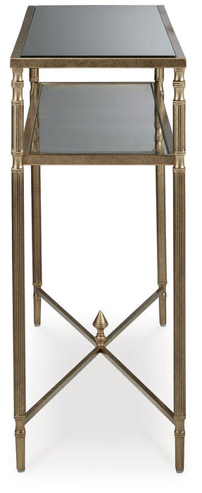 Cloverty Sofa Table - Premium Sofa Table from Ashley Furniture - Just $226.19! Shop now at Furniture Wholesale Plus  We are the best furniture store in Nashville, Hendersonville, Goodlettsville, Madison, Antioch, Mount Juliet, Lebanon, Gallatin, Springfield, Murfreesboro, Franklin, Brentwood