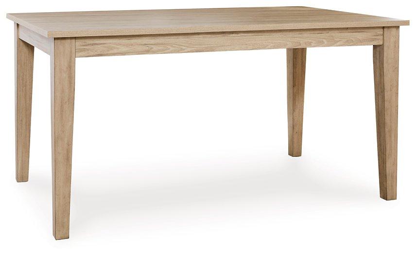 Gleanville Dining Table - Premium Dining Table from Ashley Furniture - Just $249.38! Shop now at Furniture Wholesale Plus  We are the best furniture store in Nashville, Hendersonville, Goodlettsville, Madison, Antioch, Mount Juliet, Lebanon, Gallatin, Springfield, Murfreesboro, Franklin, Brentwood