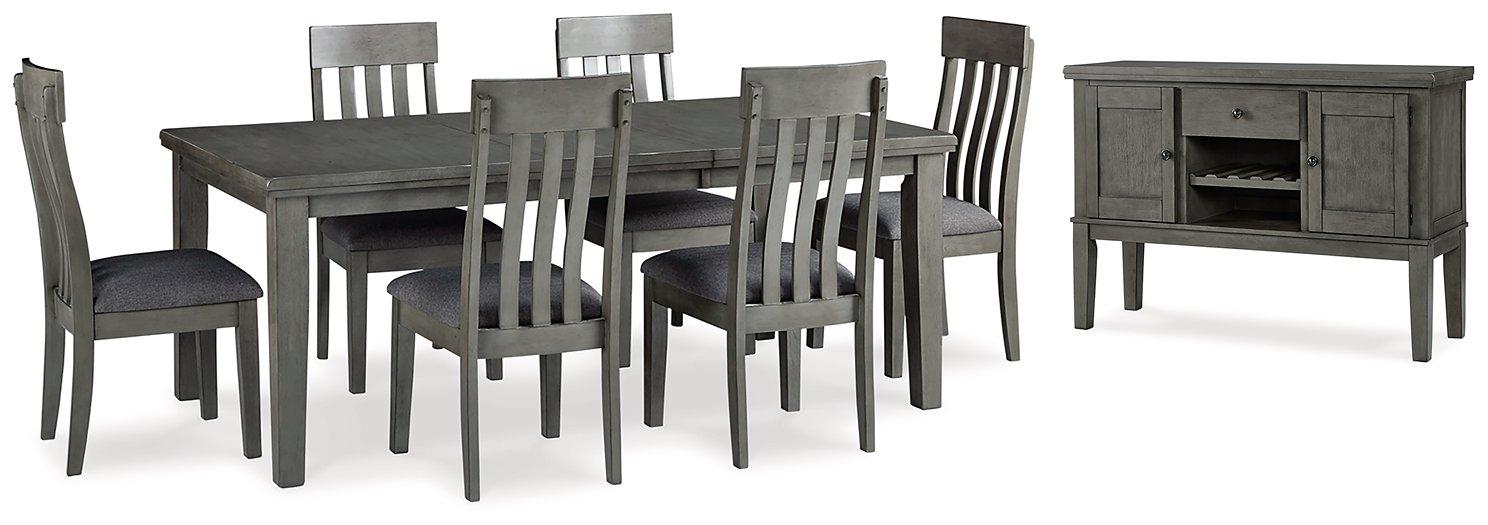 Hallanden Dining Room Set - Premium Dining Room Set from Ashley Furniture - Just $209.15! Shop now at Furniture Wholesale Plus  We are the best furniture store in Nashville, Hendersonville, Goodlettsville, Madison, Antioch, Mount Juliet, Lebanon, Gallatin, Springfield, Murfreesboro, Franklin, Brentwood