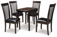 Hammis Dining Set - Premium Dining Room Set from Ashley Furniture - Just $309.71! Shop now at Furniture Wholesale Plus  We are the best furniture store in Nashville, Hendersonville, Goodlettsville, Madison, Antioch, Mount Juliet, Lebanon, Gallatin, Springfield, Murfreesboro, Franklin, Brentwood