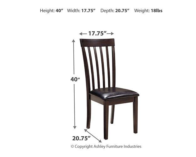 Hammis Dining Chair Set - Premium Dining Chair Set from Ashley Furniture - Just $144.80! Shop now at Furniture Wholesale Plus  We are the best furniture store in Nashville, Hendersonville, Goodlettsville, Madison, Antioch, Mount Juliet, Lebanon, Gallatin, Springfield, Murfreesboro, Franklin, Brentwood