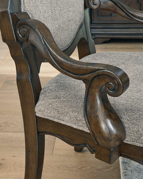 Maylee Dining Arm Chair - Premium Dining Chair from Ashley Furniture - Just $197.09! Shop now at Furniture Wholesale Plus  We are the best furniture store in Nashville, Hendersonville, Goodlettsville, Madison, Antioch, Mount Juliet, Lebanon, Gallatin, Springfield, Murfreesboro, Franklin, Brentwood