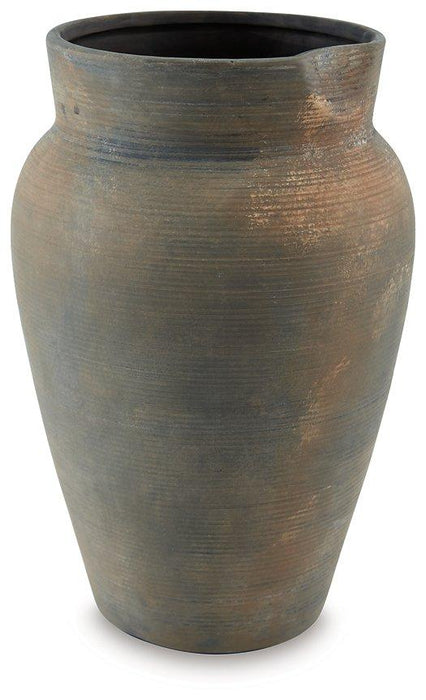 Brickmen Vase - Premium Vase from Ashley Furniture - Just $32! Shop now at Furniture Wholesale Plus  We are the best furniture store in Nashville, Hendersonville, Goodlettsville, Madison, Antioch, Mount Juliet, Lebanon, Gallatin, Springfield, Murfreesboro, Franklin, Brentwood