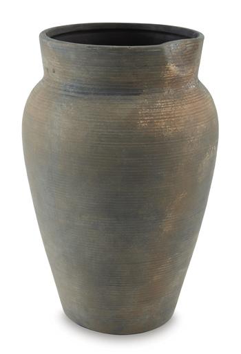 Brickmen Vase - Premium Vase from Ashley Furniture - Just $32! Shop now at Furniture Wholesale Plus  We are the best furniture store in Nashville, Hendersonville, Goodlettsville, Madison, Antioch, Mount Juliet, Lebanon, Gallatin, Springfield, Murfreesboro, Franklin, Brentwood