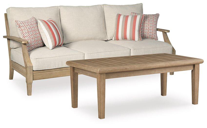 Clare View Outdoor Seating Set - Premium Outdoor Seating Set from Ashley Furniture - Just $1290.38! Shop now at Furniture Wholesale Plus  We are the best furniture store in Nashville, Hendersonville, Goodlettsville, Madison, Antioch, Mount Juliet, Lebanon, Gallatin, Springfield, Murfreesboro, Franklin, Brentwood