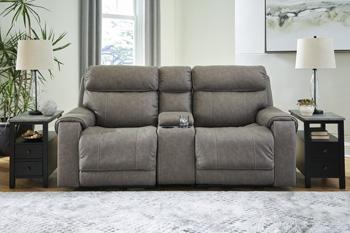 Starbot 3-Piece Power Reclining Loveseat with Console - Premium Loveseat from Ashley Furniture - Just $1800.36! Shop now at Furniture Wholesale Plus  We are the best furniture store in Nashville, Hendersonville, Goodlettsville, Madison, Antioch, Mount Juliet, Lebanon, Gallatin, Springfield, Murfreesboro, Franklin, Brentwood