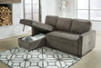 Kerle 2-Piece Sectional with Pop Up Bed - Premium Sectional from Ashley Furniture - Just $989.21! Shop now at Furniture Wholesale Plus  We are the best furniture store in Nashville, Hendersonville, Goodlettsville, Madison, Antioch, Mount Juliet, Lebanon, Gallatin, Springfield, Murfreesboro, Franklin, Brentwood