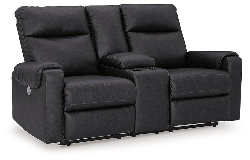 Axtellton Power Reclining Loveseat with Console - Premium Loveseat from Ashley Furniture - Just $788.31! Shop now at Furniture Wholesale Plus  We are the best furniture store in Nashville, Hendersonville, Goodlettsville, Madison, Antioch, Mount Juliet, Lebanon, Gallatin, Springfield, Murfreesboro, Franklin, Brentwood