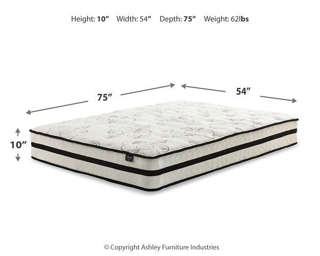 Socalle Bed and Mattress Set - Premium Mattress Set from Ashley Furniture - Just $351.57! Shop now at Furniture Wholesale Plus  We are the best furniture store in Nashville, Hendersonville, Goodlettsville, Madison, Antioch, Mount Juliet, Lebanon, Gallatin, Springfield, Murfreesboro, Franklin, Brentwood