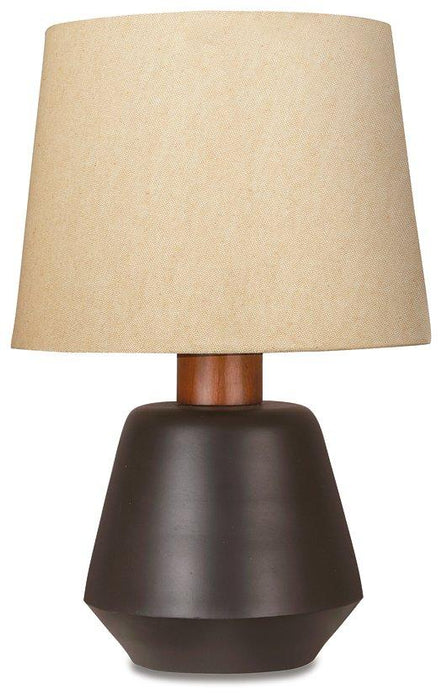 Ancel Table Lamp - Premium Table Lamp from Ashley Furniture - Just $70.83! Shop now at Furniture Wholesale Plus  We are the best furniture store in Nashville, Hendersonville, Goodlettsville, Madison, Antioch, Mount Juliet, Lebanon, Gallatin, Springfield, Murfreesboro, Franklin, Brentwood