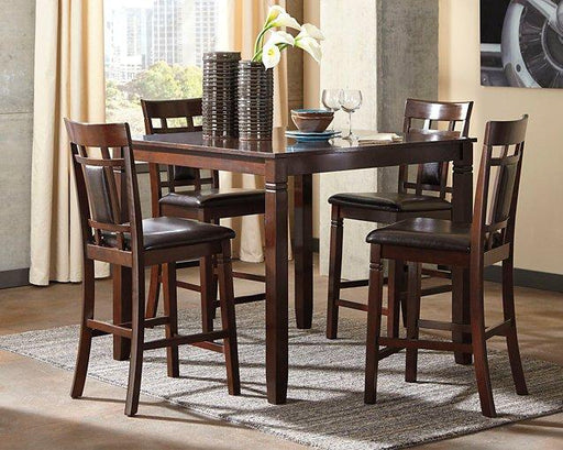 Bennox Counter Height Dining Table and Bar Stools (Set of 5) - Premium Counter Height Table from Ashley Furniture - Just $456.53! Shop now at Furniture Wholesale Plus  We are the best furniture store in Nashville, Hendersonville, Goodlettsville, Madison, Antioch, Mount Juliet, Lebanon, Gallatin, Springfield, Murfreesboro, Franklin, Brentwood