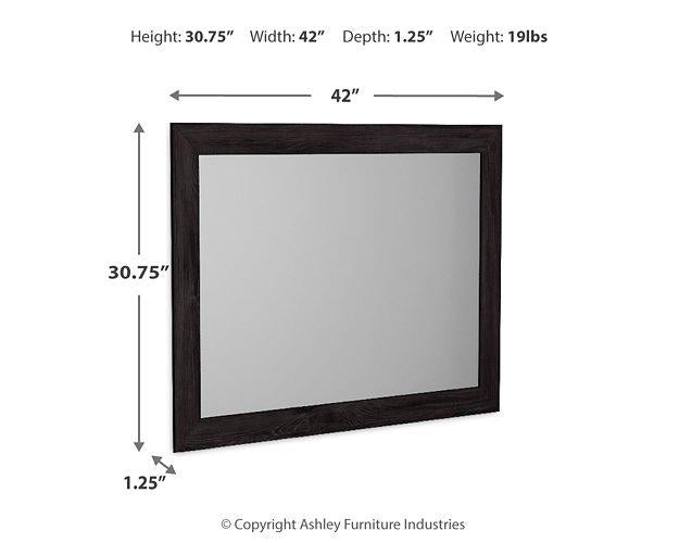 Belachime Bedroom Mirror - Premium Mirror from Ashley Furniture - Just $62.35! Shop now at Furniture Wholesale Plus  We are the best furniture store in Nashville, Hendersonville, Goodlettsville, Madison, Antioch, Mount Juliet, Lebanon, Gallatin, Springfield, Murfreesboro, Franklin, Brentwood