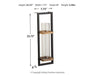 Colburn Wall Sconce - Premium Sconce from Ashley Furniture - Just $56.82! Shop now at Furniture Wholesale Plus  We are the best furniture store in Nashville, Hendersonville, Goodlettsville, Madison, Antioch, Mount Juliet, Lebanon, Gallatin, Springfield, Murfreesboro, Franklin, Brentwood