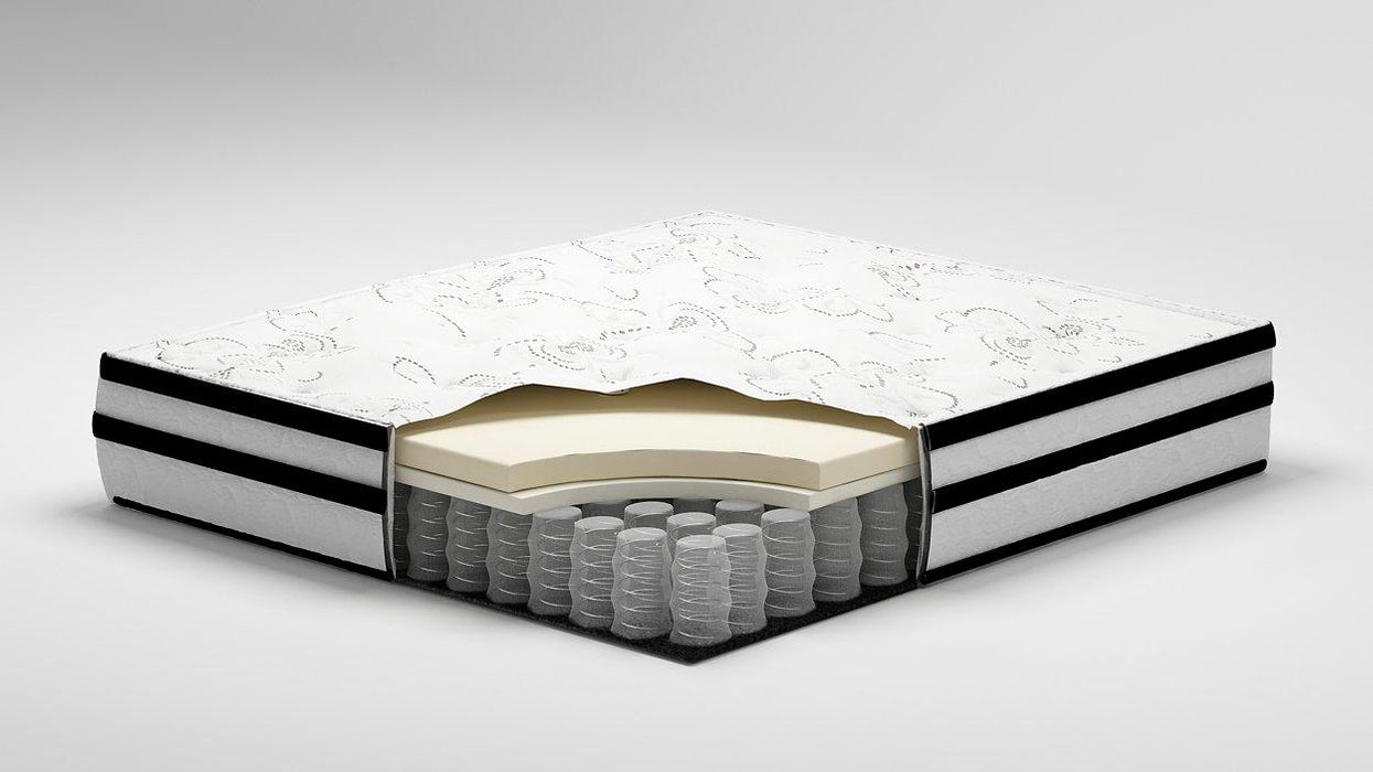 Chime 10 Inch Hybrid Mattress in a Box - Premium Mattress from Ashley Furniture - Just $249.32! Shop now at Furniture Wholesale Plus  We are the best furniture store in Nashville, Hendersonville, Goodlettsville, Madison, Antioch, Mount Juliet, Lebanon, Gallatin, Springfield, Murfreesboro, Franklin, Brentwood