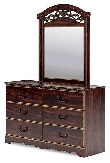 Glosmount Dresser and Mirror - Premium Dresser & Mirror from Ashley Furniture - Just $488.71! Shop now at Furniture Wholesale Plus  We are the best furniture store in Nashville, Hendersonville, Goodlettsville, Madison, Antioch, Mount Juliet, Lebanon, Gallatin, Springfield, Murfreesboro, Franklin, Brentwood