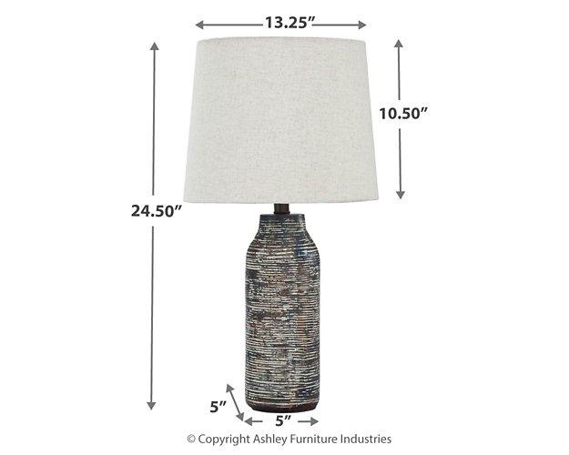 Mahima Table Lamp (Set of 2) - Premium Table Lamp Pair from Ashley Furniture - Just $116.73! Shop now at Furniture Wholesale Plus  We are the best furniture store in Nashville, Hendersonville, Goodlettsville, Madison, Antioch, Mount Juliet, Lebanon, Gallatin, Springfield, Murfreesboro, Franklin, Brentwood