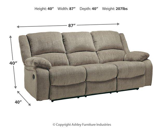 Draycoll Reclining Sofa - Premium Sofa from Ashley Furniture - Just $746.42! Shop now at Furniture Wholesale Plus  We are the best furniture store in Nashville, Hendersonville, Goodlettsville, Madison, Antioch, Mount Juliet, Lebanon, Gallatin, Springfield, Murfreesboro, Franklin, Brentwood