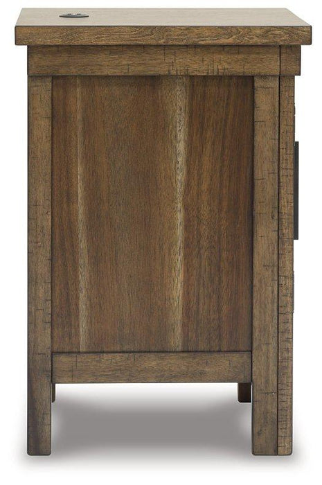 Moriville Chairside End Table - Premium End Table from Ashley Furniture - Just $171.46! Shop now at Furniture Wholesale Plus  We are the best furniture store in Nashville, Hendersonville, Goodlettsville, Madison, Antioch, Mount Juliet, Lebanon, Gallatin, Springfield, Murfreesboro, Franklin, Brentwood