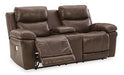 Edmar Power Reclining Loveseat with Console - Premium Loveseat from Ashley Furniture - Just $1007.22! Shop now at Furniture Wholesale Plus  We are the best furniture store in Nashville, Hendersonville, Goodlettsville, Madison, Antioch, Mount Juliet, Lebanon, Gallatin, Springfield, Murfreesboro, Franklin, Brentwood