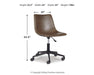 Office Chair Program Home Office Desk Chair - Premium Desk Chair from Ashley Furniture - Just $124.69! Shop now at Furniture Wholesale Plus  We are the best furniture store in Nashville, Hendersonville, Goodlettsville, Madison, Antioch, Mount Juliet, Lebanon, Gallatin, Springfield, Murfreesboro, Franklin, Brentwood