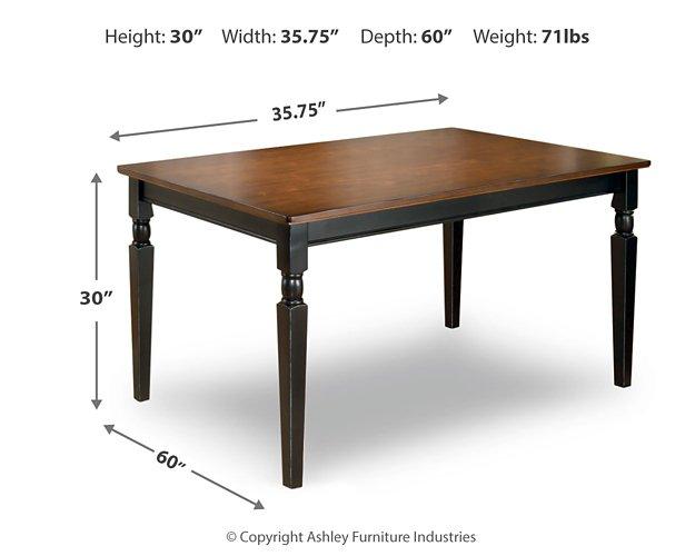 Owingsville Dining Room Set - Premium Dining Room Set from Ashley Furniture - Just $599.34! Shop now at Furniture Wholesale Plus  We are the best furniture store in Nashville, Hendersonville, Goodlettsville, Madison, Antioch, Mount Juliet, Lebanon, Gallatin, Springfield, Murfreesboro, Franklin, Brentwood