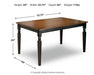 Owingsville Dining Table - Premium Dining Table from Ashley Furniture - Just $269.49! Shop now at Furniture Wholesale Plus  We are the best furniture store in Nashville, Hendersonville, Goodlettsville, Madison, Antioch, Mount Juliet, Lebanon, Gallatin, Springfield, Murfreesboro, Franklin, Brentwood