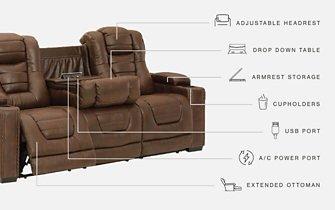 Owner's Box Power Reclining Sofa - Premium Sofa from Ashley Furniture - Just $1274.27! Shop now at Furniture Wholesale Plus  We are the best furniture store in Nashville, Hendersonville, Goodlettsville, Madison, Antioch, Mount Juliet, Lebanon, Gallatin, Springfield, Murfreesboro, Franklin, Brentwood