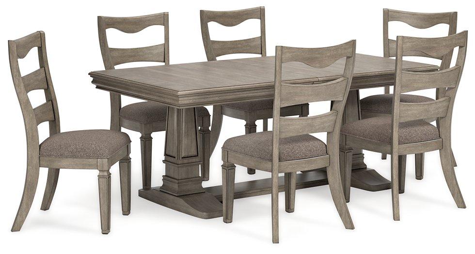 Lexorne Dining Room Set - Premium Dining Room Set from Ashley Furniture - Just $1490.27! Shop now at Furniture Wholesale Plus  We are the best furniture store in Nashville, Hendersonville, Goodlettsville, Madison, Antioch, Mount Juliet, Lebanon, Gallatin, Springfield, Murfreesboro, Franklin, Brentwood