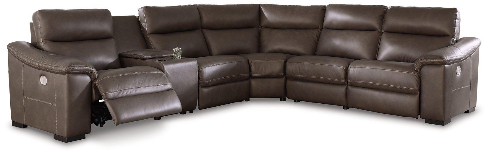 Salvatore Power Reclining Sectional - Premium Sectional from Ashley Furniture - Just $3379.58! Shop now at Furniture Wholesale Plus  We are the best furniture store in Nashville, Hendersonville, Goodlettsville, Madison, Antioch, Mount Juliet, Lebanon, Gallatin, Springfield, Murfreesboro, Franklin, Brentwood