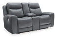 Mindanao Power Reclining Loveseat with Console - Premium Loveseat from Ashley Furniture - Just $1243.79! Shop now at Furniture Wholesale Plus  We are the best furniture store in Nashville, Hendersonville, Goodlettsville, Madison, Antioch, Mount Juliet, Lebanon, Gallatin, Springfield, Murfreesboro, Franklin, Brentwood