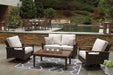 Paradise Trail Loveseat with Cushion - Premium Outdoor Seating from Ashley Furniture - Just $1007.22! Shop now at Furniture Wholesale Plus  We are the best furniture store in Nashville, Hendersonville, Goodlettsville, Madison, Antioch, Mount Juliet, Lebanon, Gallatin, Springfield, Murfreesboro, Franklin, Brentwood