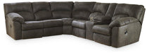 Tambo 2-Piece Reclining Sectional - Premium Sectional from Ashley Furniture - Just $1607.13! Shop now at Furniture Wholesale Plus  We are the best furniture store in Nashville, Hendersonville, Goodlettsville, Madison, Antioch, Mount Juliet, Lebanon, Gallatin, Springfield, Murfreesboro, Franklin, Brentwood