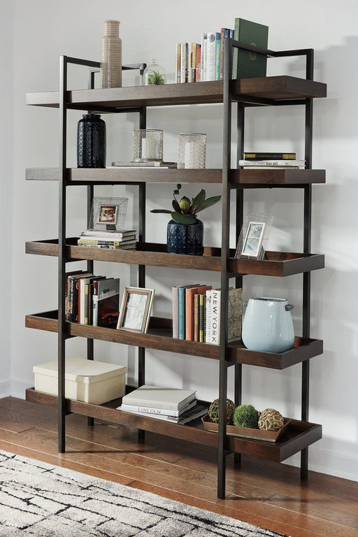 Starmore 76" Bookcase - Premium Bookcase from Ashley Furniture - Just $559.09! Shop now at Furniture Wholesale Plus  We are the best furniture store in Nashville, Hendersonville, Goodlettsville, Madison, Antioch, Mount Juliet, Lebanon, Gallatin, Springfield, Murfreesboro, Franklin, Brentwood