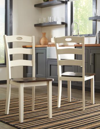 Woodanville Dining Chair - Premium Dining Chair from Ashley Furniture - Just $82.46! Shop now at Furniture Wholesale Plus  We are the best furniture store in Nashville, Hendersonville, Goodlettsville, Madison, Antioch, Mount Juliet, Lebanon, Gallatin, Springfield, Murfreesboro, Franklin, Brentwood