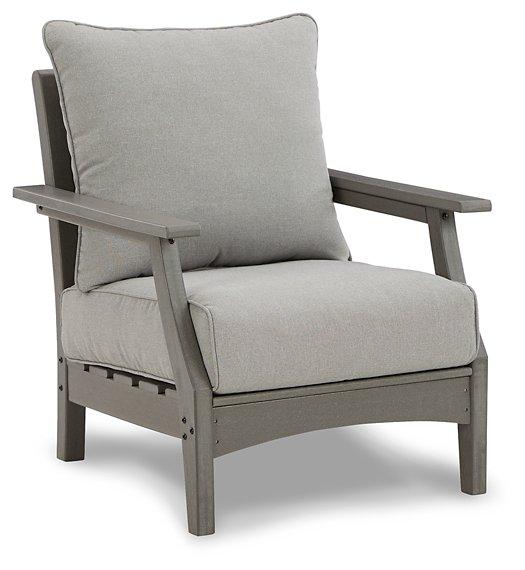 Visola Lounge Chair with Cushion (Set of 2) - Premium Outdoor Seating from Ashley Furniture - Just $1061.95! Shop now at Furniture Wholesale Plus  We are the best furniture store in Nashville, Hendersonville, Goodlettsville, Madison, Antioch, Mount Juliet, Lebanon, Gallatin, Springfield, Murfreesboro, Franklin, Brentwood