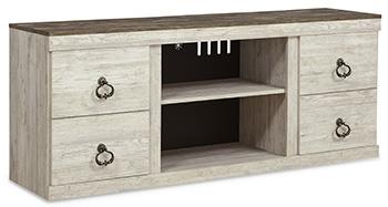 Willowton 60" TV Stand - Premium TV Stand from Ashley Furniture - Just $142.47! Shop now at Furniture Wholesale Plus  We are the best furniture store in Nashville, Hendersonville, Goodlettsville, Madison, Antioch, Mount Juliet, Lebanon, Gallatin, Springfield, Murfreesboro, Franklin, Brentwood