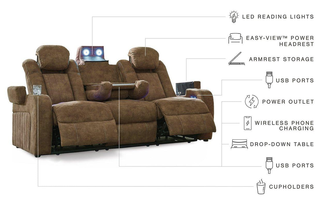 Wolfridge Power Reclining Loveseat - Premium Loveseat from Ashley Furniture - Just $1061.95! Shop now at Furniture Wholesale Plus  We are the best furniture store in Nashville, Hendersonville, Goodlettsville, Madison, Antioch, Mount Juliet, Lebanon, Gallatin, Springfield, Murfreesboro, Franklin, Brentwood