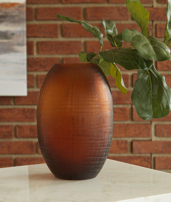 Embersen Vase (Set of 2) - Premium Vase from Ashley Furniture - Just $76.13! Shop now at Furniture Wholesale Plus  We are the best furniture store in Nashville, Hendersonville, Goodlettsville, Madison, Antioch, Mount Juliet, Lebanon, Gallatin, Springfield, Murfreesboro, Franklin, Brentwood